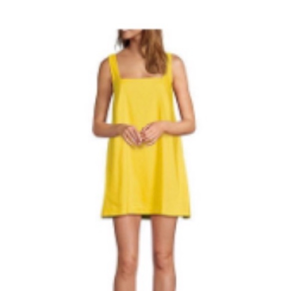 ANTONIO MELANI Yellow Mini Dress